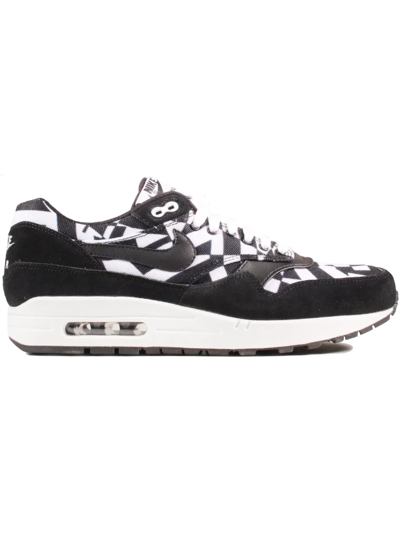 Мужские кроссовки Lifestyle Nike Air Max 1 — изображение 1 из 1, белый/черный