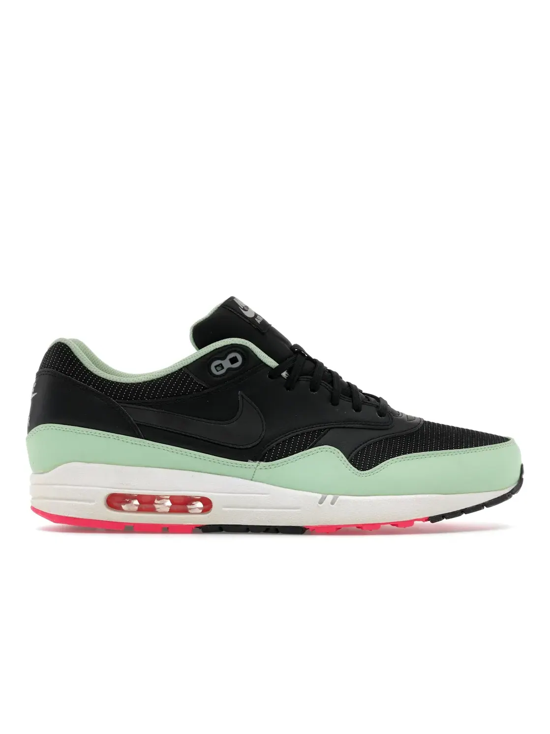 Мужские кроссовки Lifestyle с принтом Nike Air Max 1 FB Nike — изображение 1 из 4, черный/черный--розовый