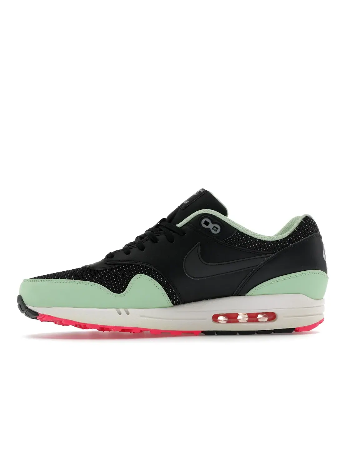 Мужские кроссовки Lifestyle с принтом Nike Air Max 1 FB Nike — изображение 3 из 4, черный/черный--розовый