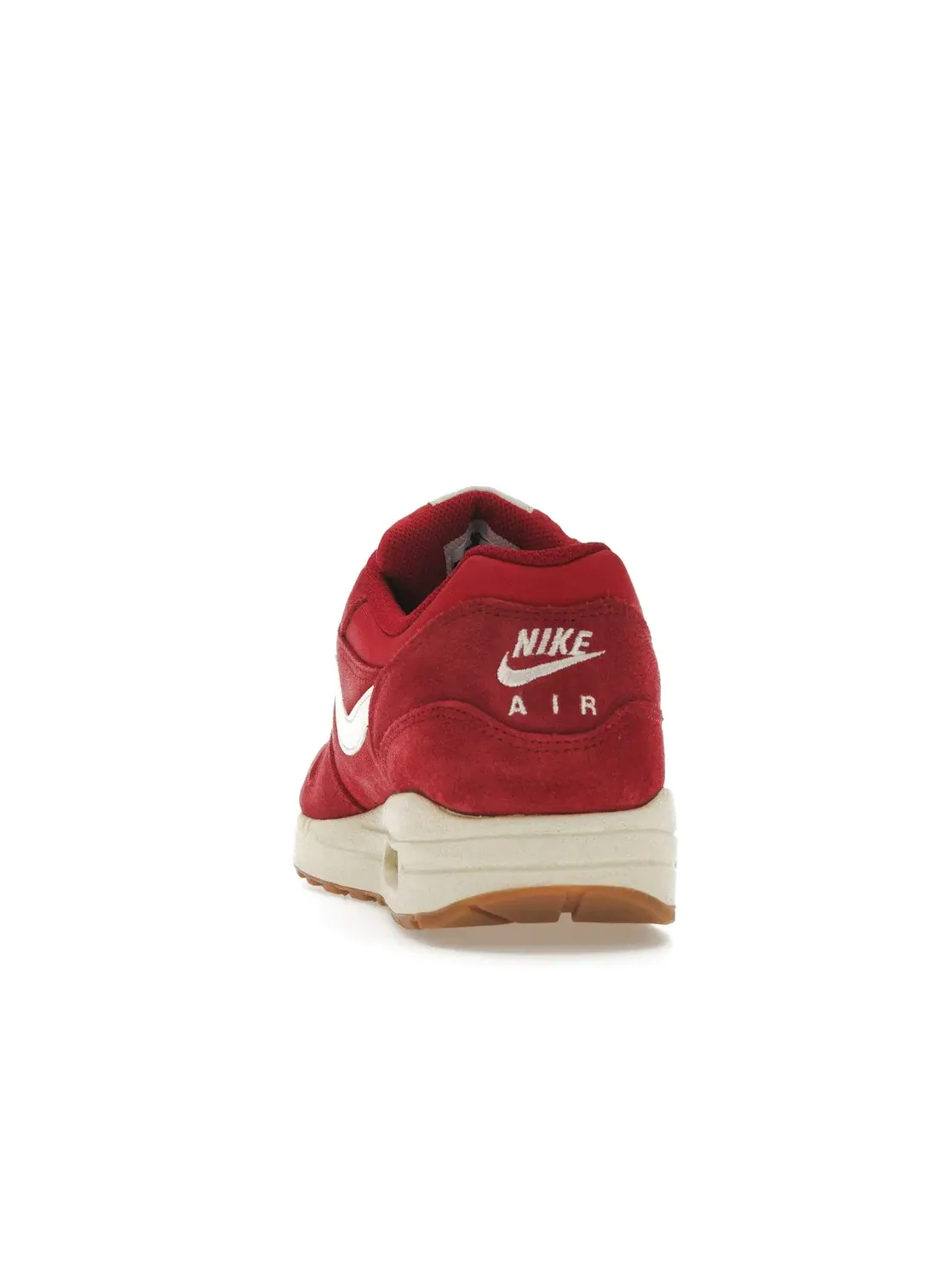 Мужские кроссовки с амортизацией Nike Air Max 1 Nike — изображение 4 из 4, красный/-черный-черный