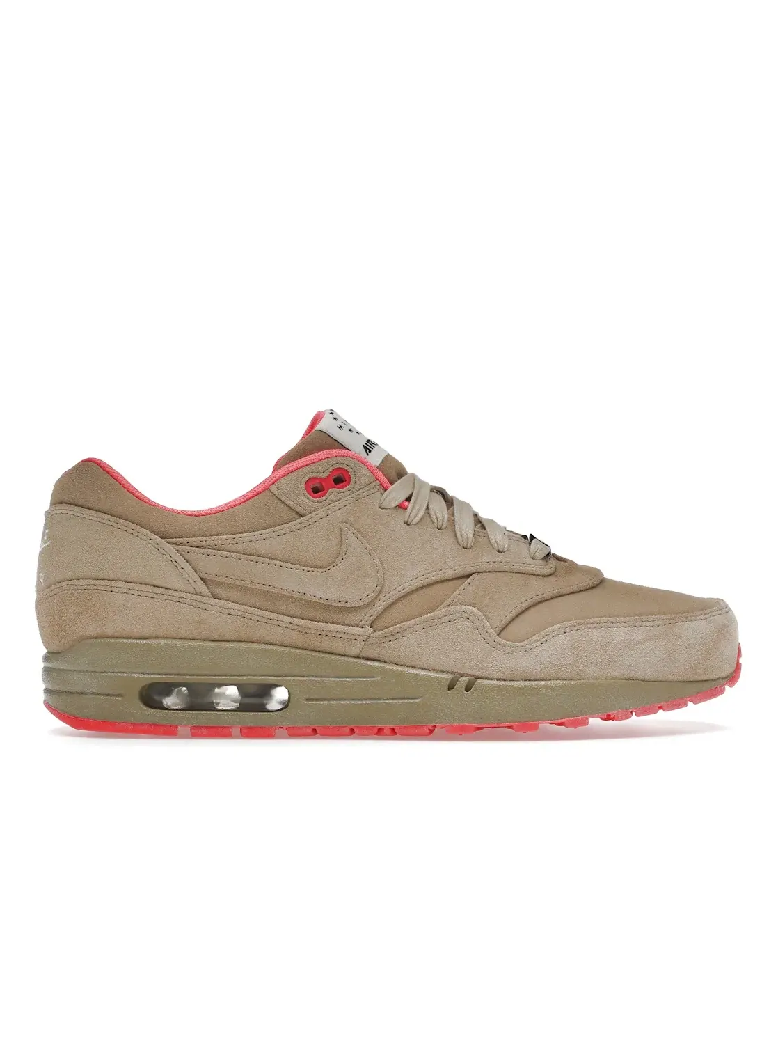 Мужские кроссовки Lifestyle с принтом Nike Air Max 1 Nike — изображение 1 из 4, красный