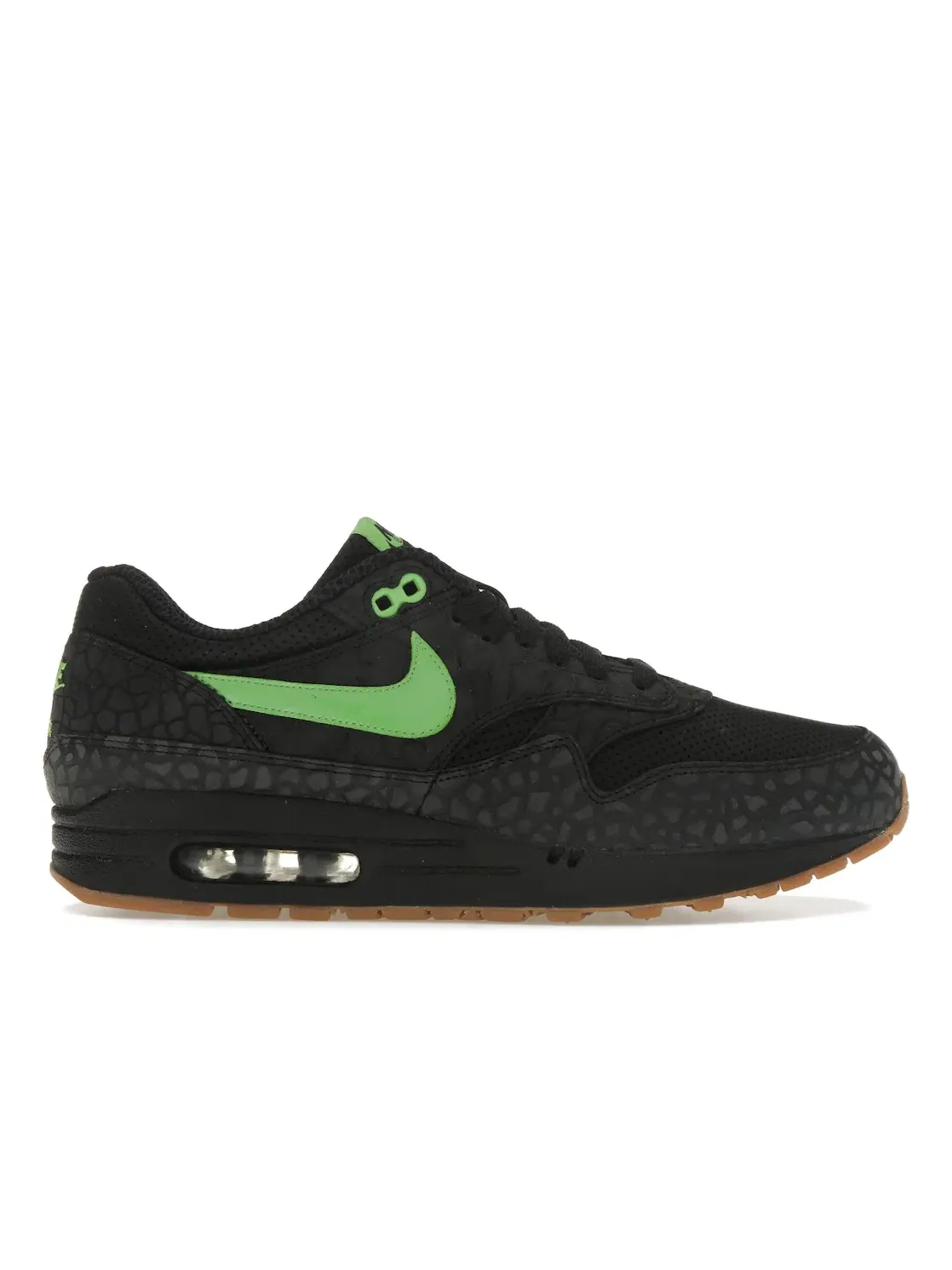 Мужские кроссовки Lifestyle Nike Air Max 1 Hufquake — изображение 1 из 4, черный/зеленый-белый