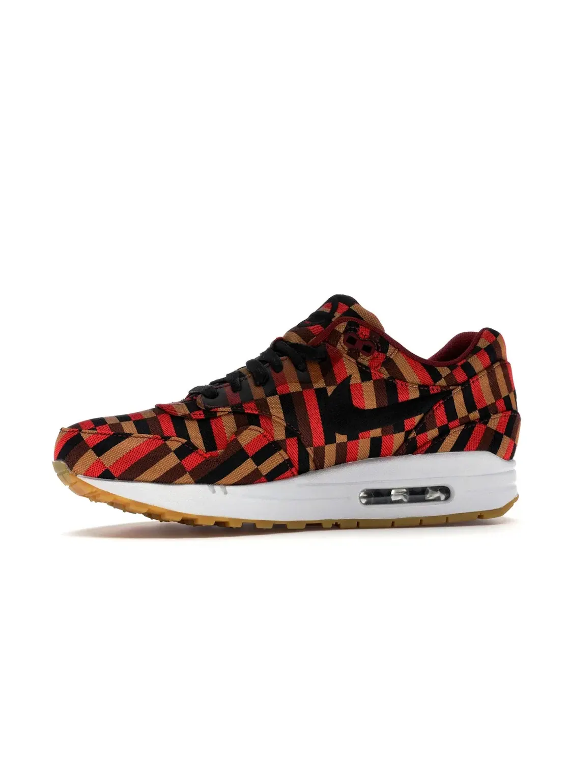 Мужские кроссовки Lifestyle с принтом Nike Air Max 1 — изображение 3 из 4, белый/черный
