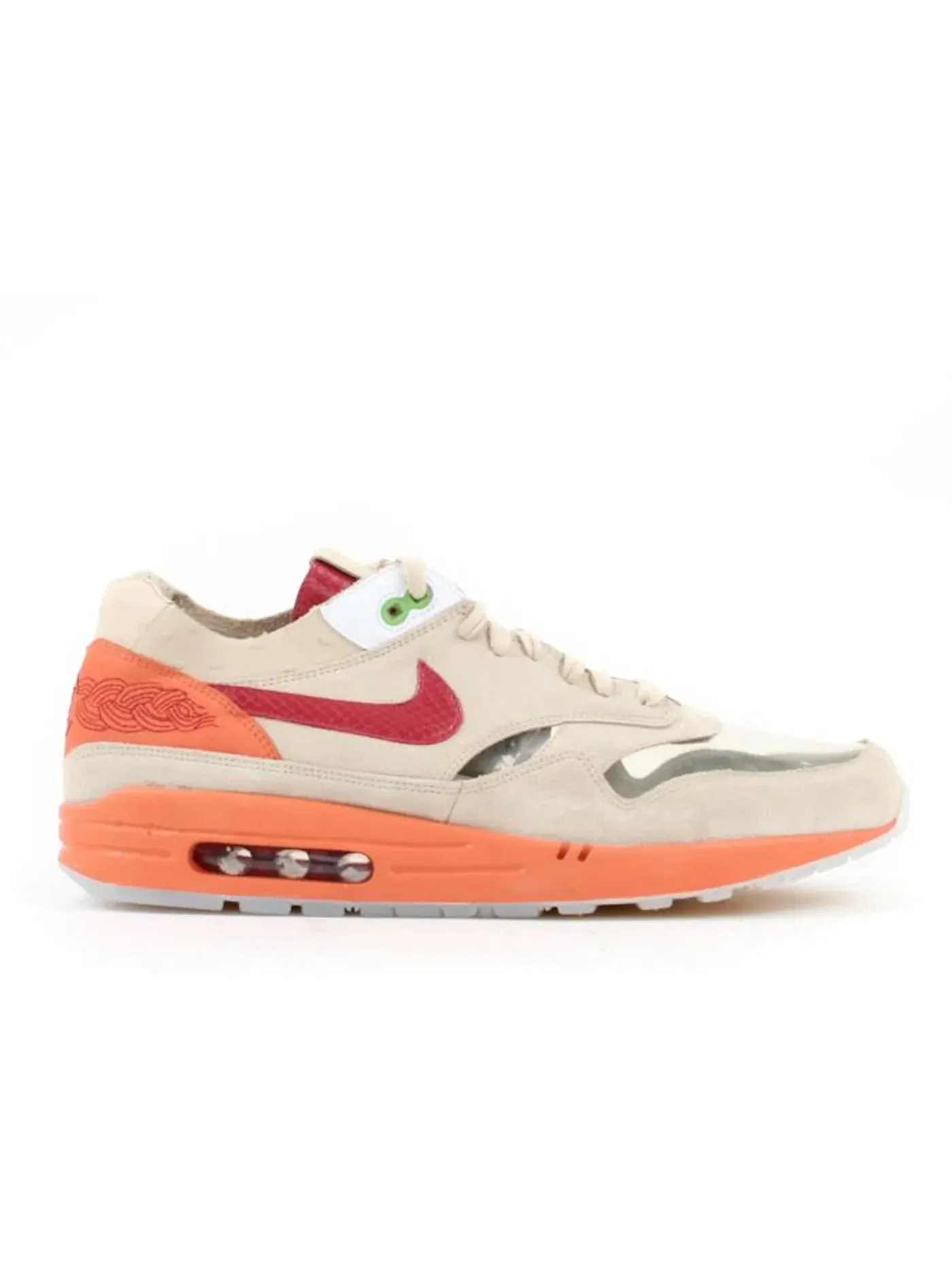 Мужские кроссовки с уникальным дизайном Nike Air Max 1 NL Premium CLOT Kiss of Death — изображение 1 из 1