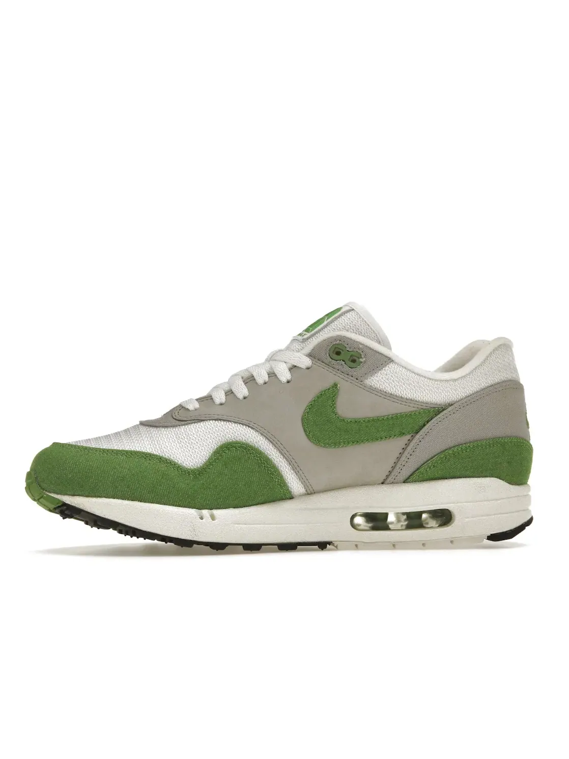 Мужские кроссовки Lifestyle Nike Air Max 1 Patta 5th Anniversary Chlorophyll Nike — изображение 3 из 4, белый/-серебристый