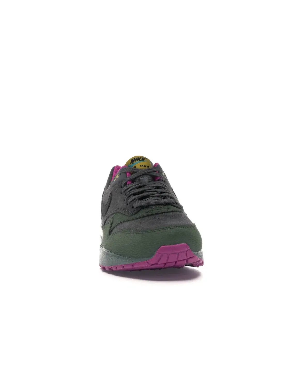 Мужские кроссовки Lifestyle Nike Air Max 1 — изображение 2 из 4, темный/черный-зеленый