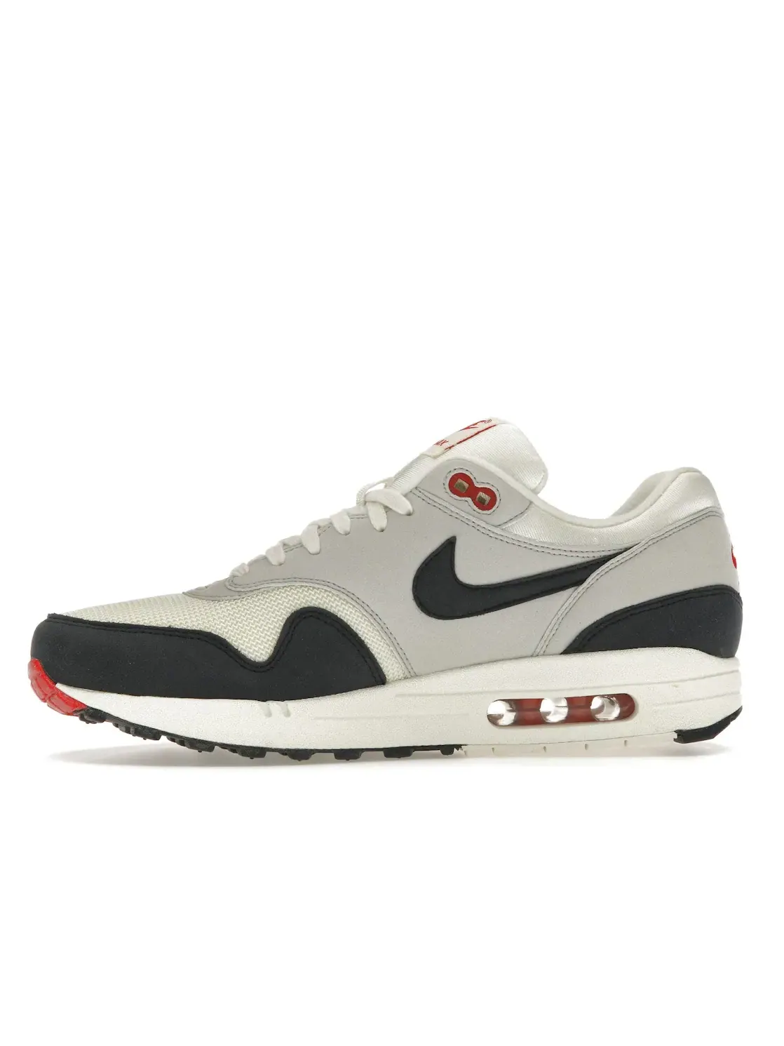 Мужские кроссовки Lifestyle Nike Air Max 1 — изображение 2 из 2, темный серый красный