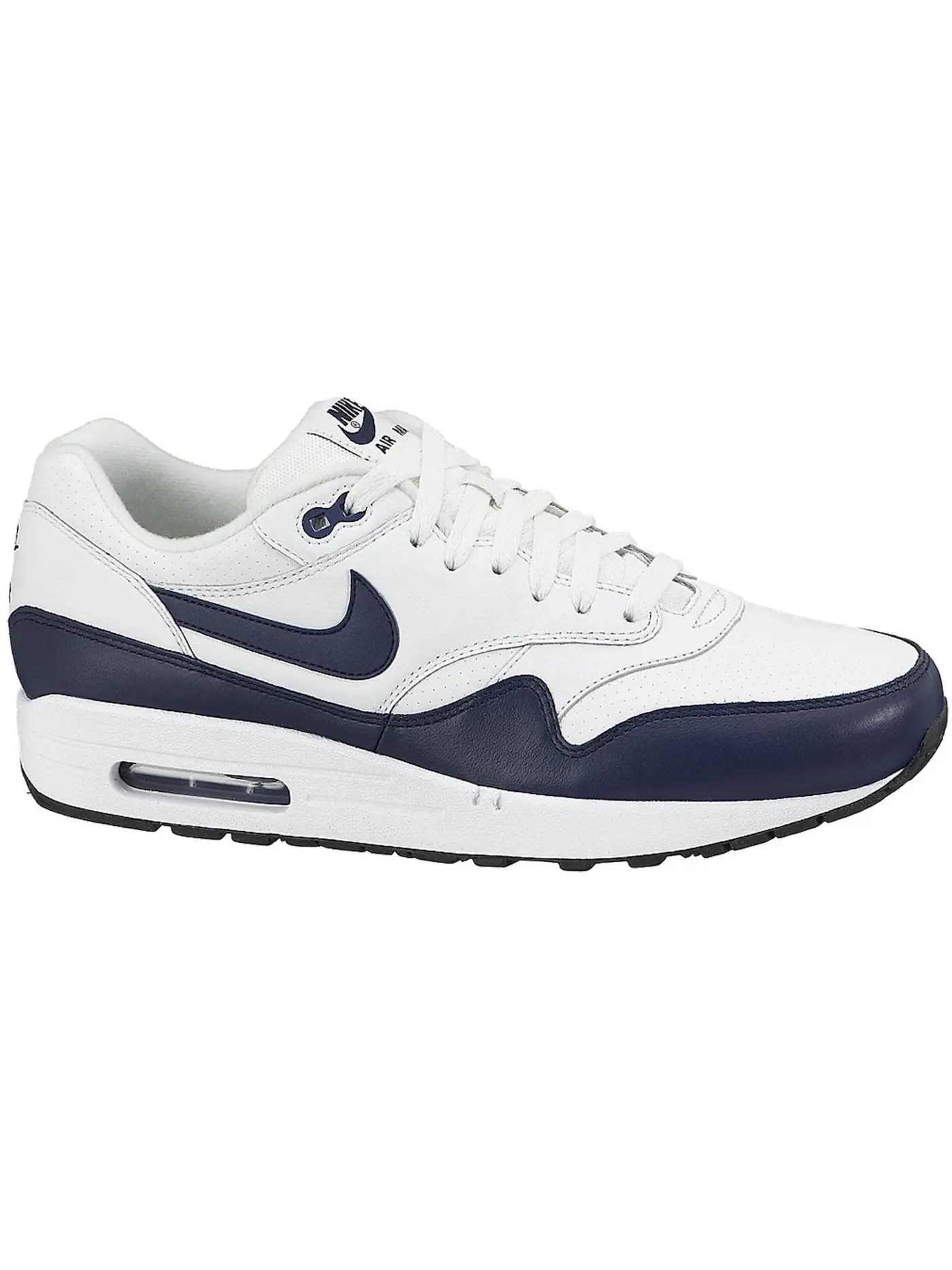 Мужские кроссовки Lifestyle Nike Air Max 1 — изображение 1 из 1, белый темно-синий серый