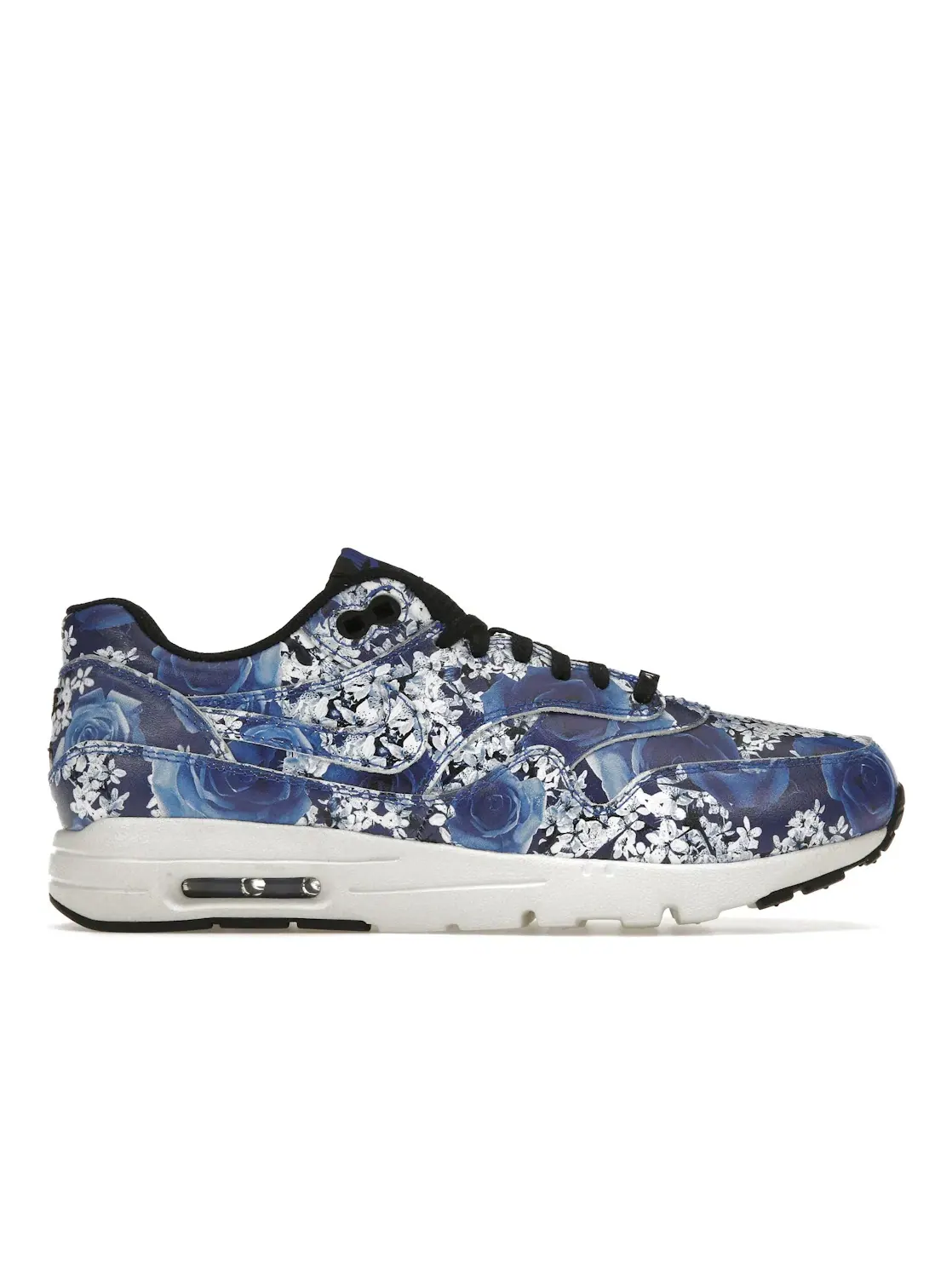 Женские кроссовки с принтом Nike Air Max 1 Nike — изображение 1 из 4, синий/белый/черный/синий
