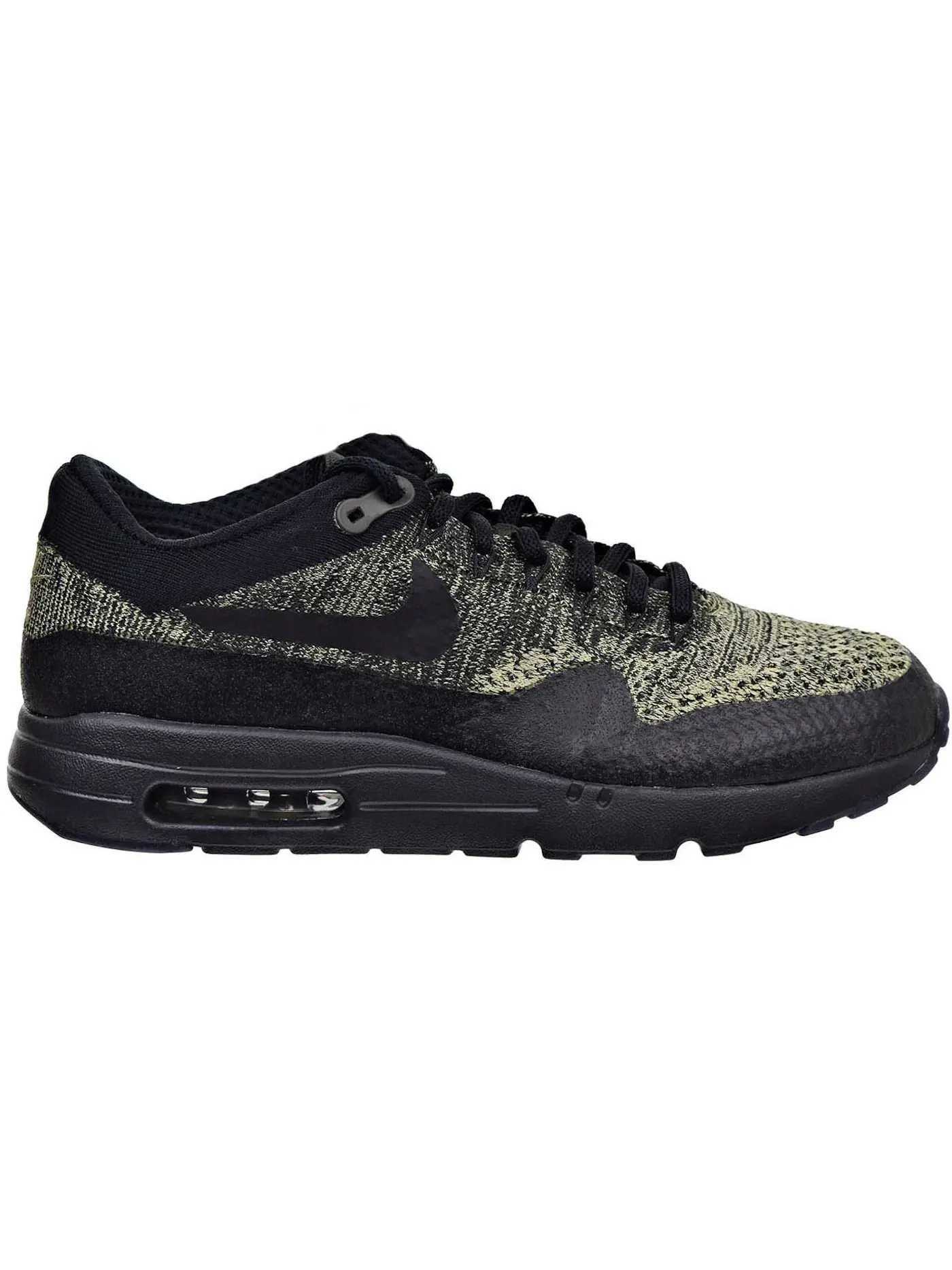 Мужские кроссовки Lifestyle Nike Air Max 1 Ultra Flyknit — изображение 1 из 1, оливковый/черный