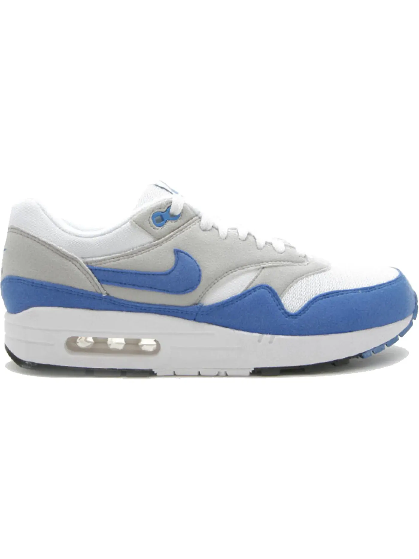 Мужские кроссовки Lifestyle Nike Air Max 1 — изображение 1 из 1, белый/синий-серый