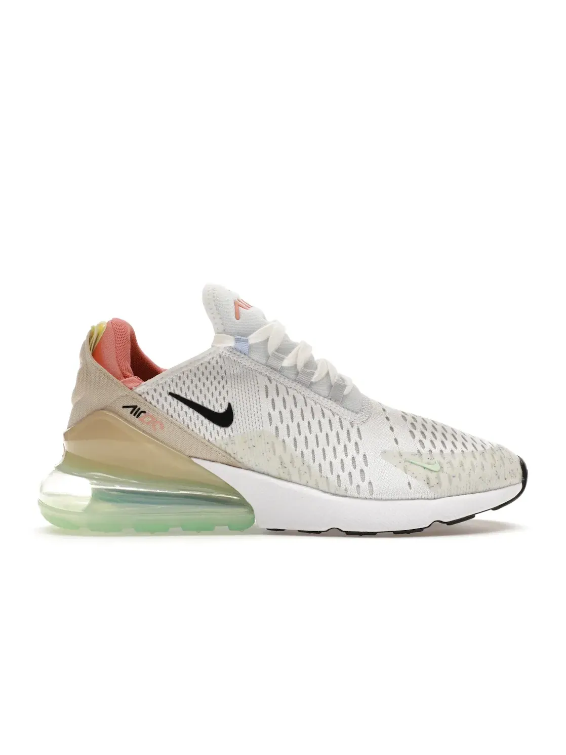 Мужские кроссовки Lifestyle с амортизацией Air Max 270 Nike — изображение 1 из 4, белый//платиновый/черный