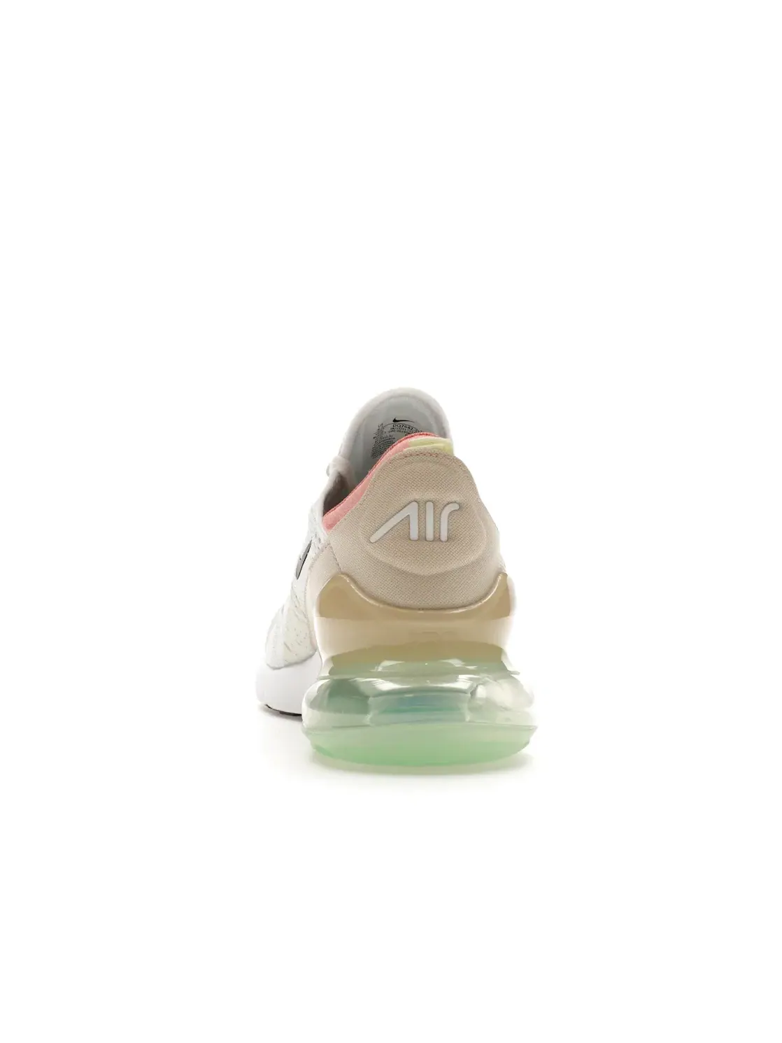 Мужские кроссовки Lifestyle с амортизацией Air Max 270 Nike — изображение 4 из 4, белый//платиновый/черный