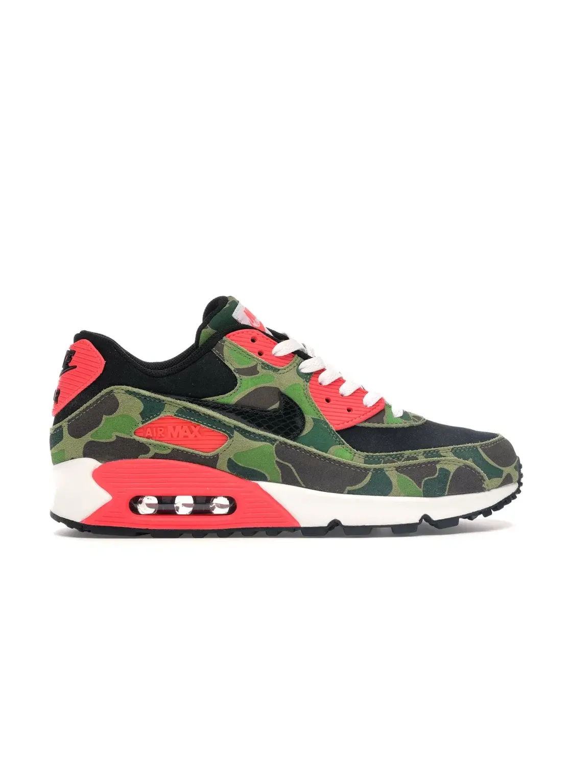 Мужские кроссовки Lifestyle Nike Air Max 90 atmos Duck Camo — изображение 1 из 4, черный/черный