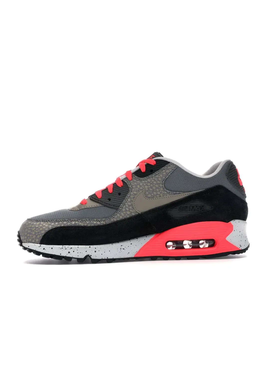 Мужские кроссовки Lifestyle Nike Air Max 90 — изображение 3 из 4, серый/-черный