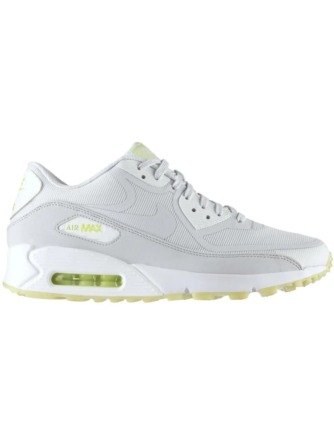 Мужские кроссовки Lifestyle Nike Air Max 90 — изображение 1 из 1, белый/серый зеленый