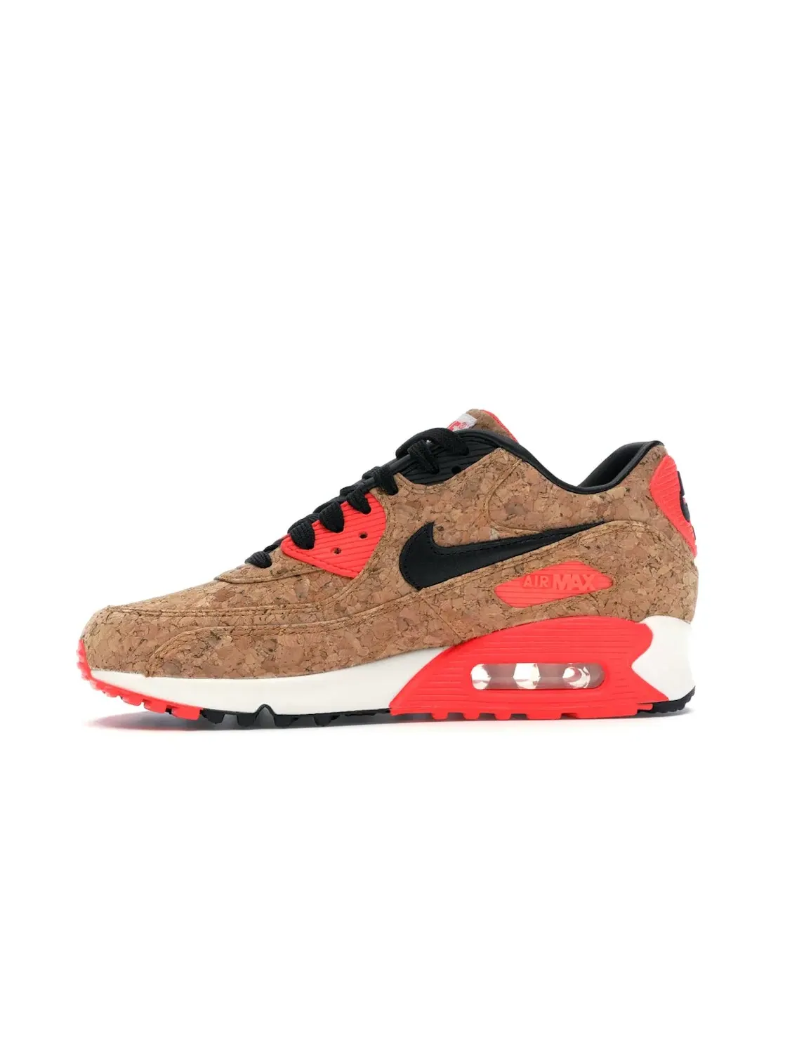 Женские кроссовки Lifestyle Nike Air Max 90 — изображение 3 из 4, черный--белый