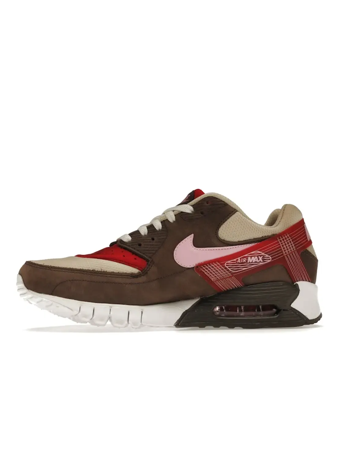 Мужские кроссовки Lifestyle Nike Air Max 90 Current Huarache — изображение 3 из 4, розовый-темный