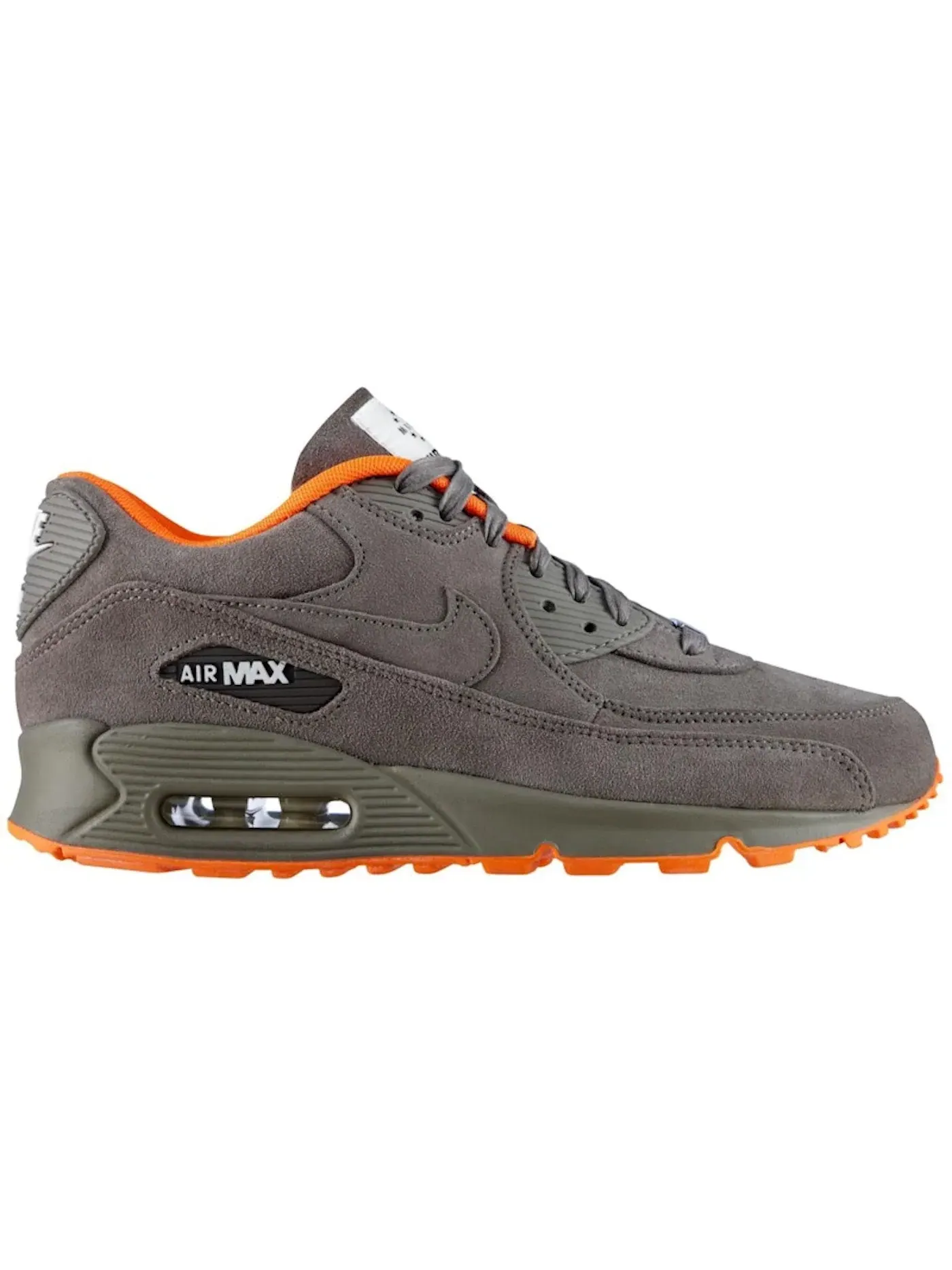 Мужские кроссовки с замшевым верхом Nike Air Max 90 — изображение 1 из 1, оранжевый