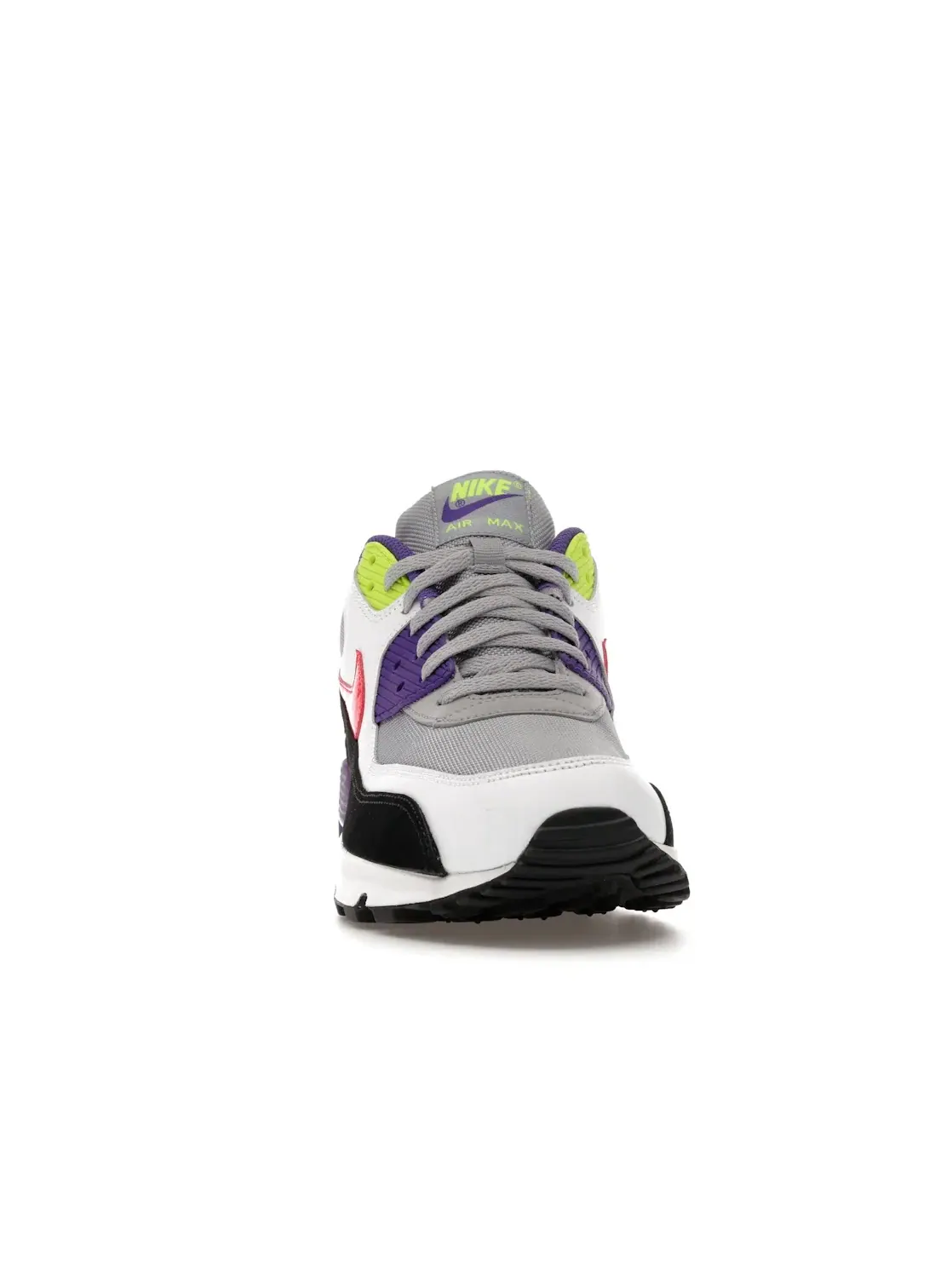 Мужские кроссовки Lifestyle Nike Air Max 90 — изображение 2 из 4, серый/красный-белый