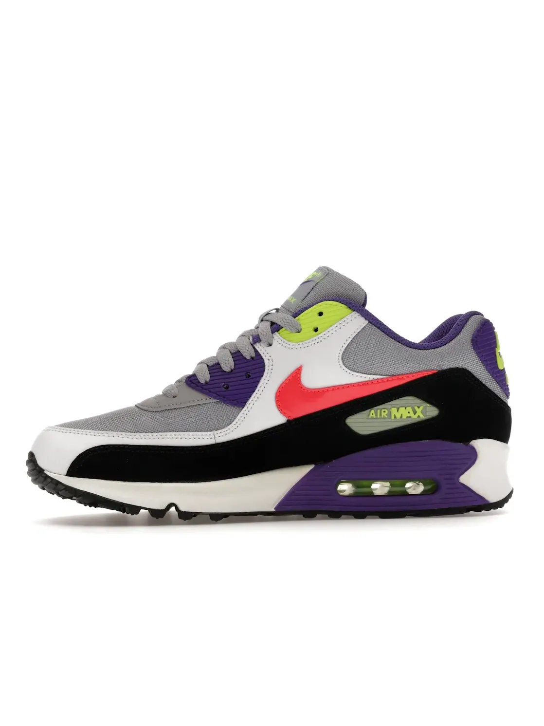 Мужские кроссовки Lifestyle Nike Air Max 90 — изображение 3 из 4, серый/красный-белый