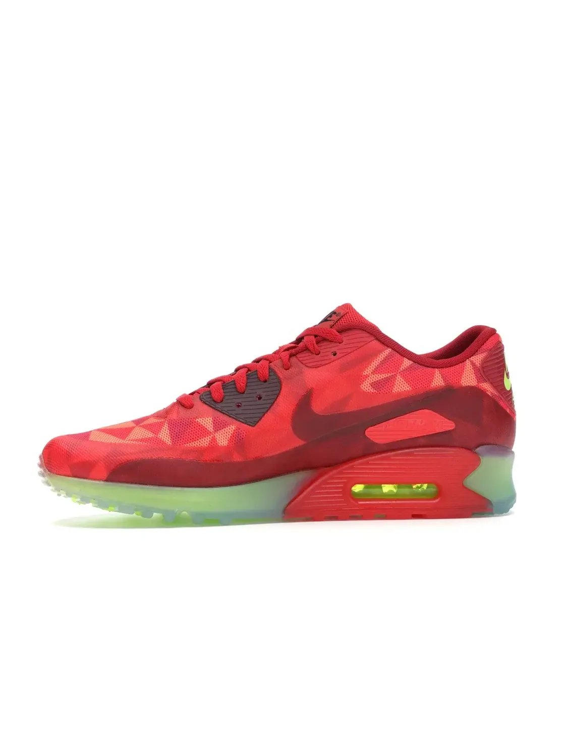 Мужские кроссовки с амортизацией Nike Air Max 90 — изображение 3 из 4, красный/красный-светлый