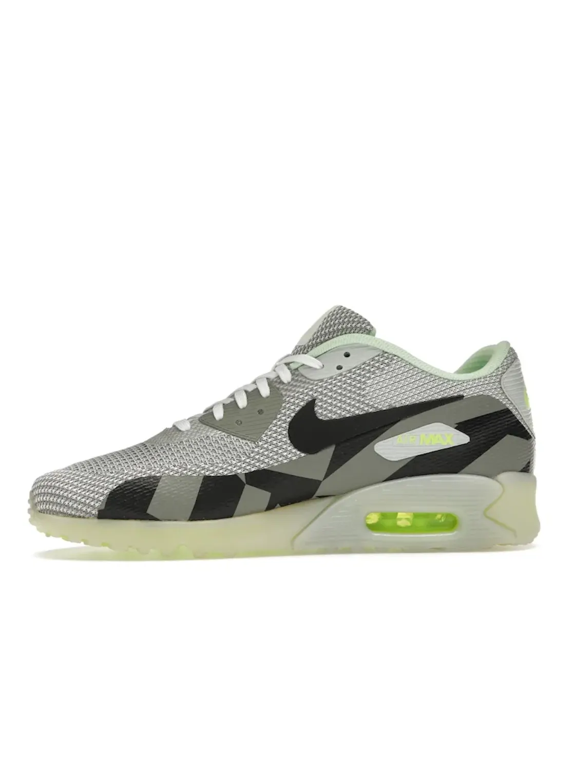 Мужские кроссовки Lifestyle Nike Air Max 90 — изображение 3 из 4, белый/черный-серый