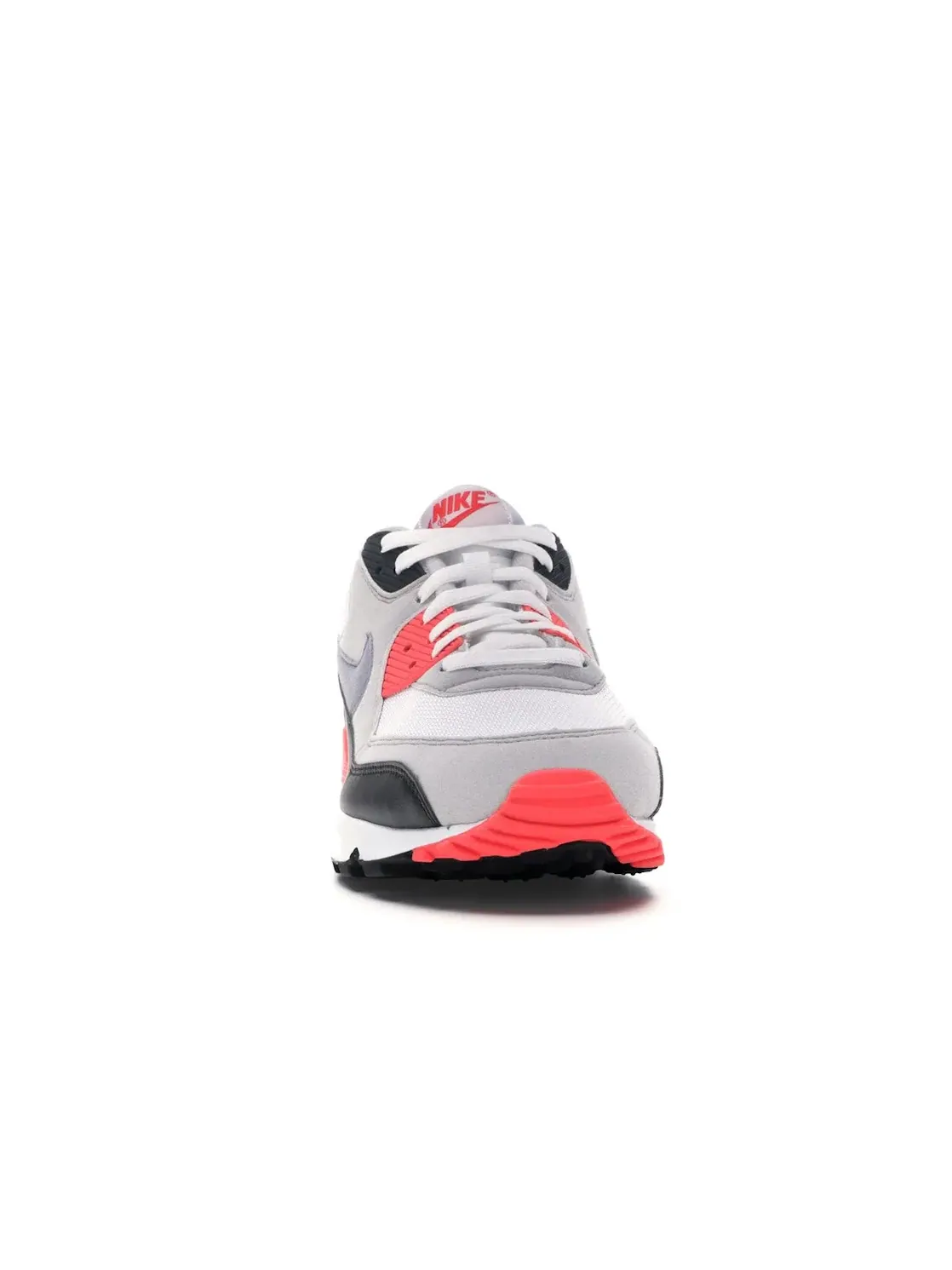 Мужские кроссовки Lifestyle с видимой амортизацией Nike Air Max 90 — изображение 2 из 4, белый/серый