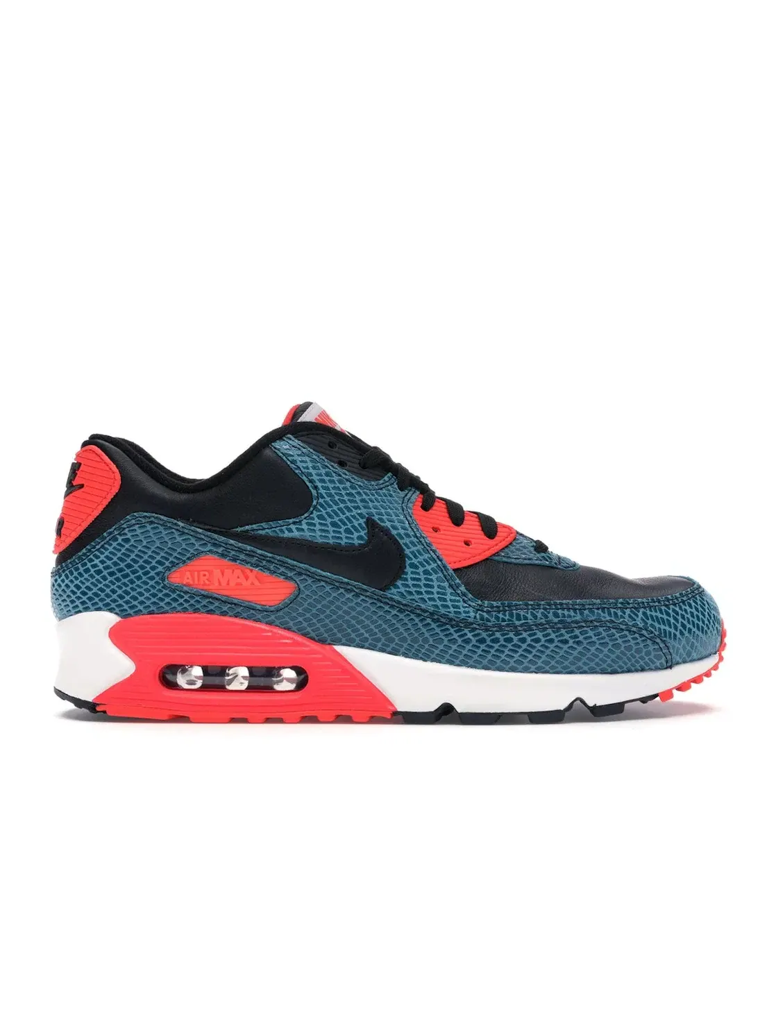 Мужские кроссовки Lifestyle с принтом Nike Air Max 90 Nike — изображение 1 из 4, черный--белый