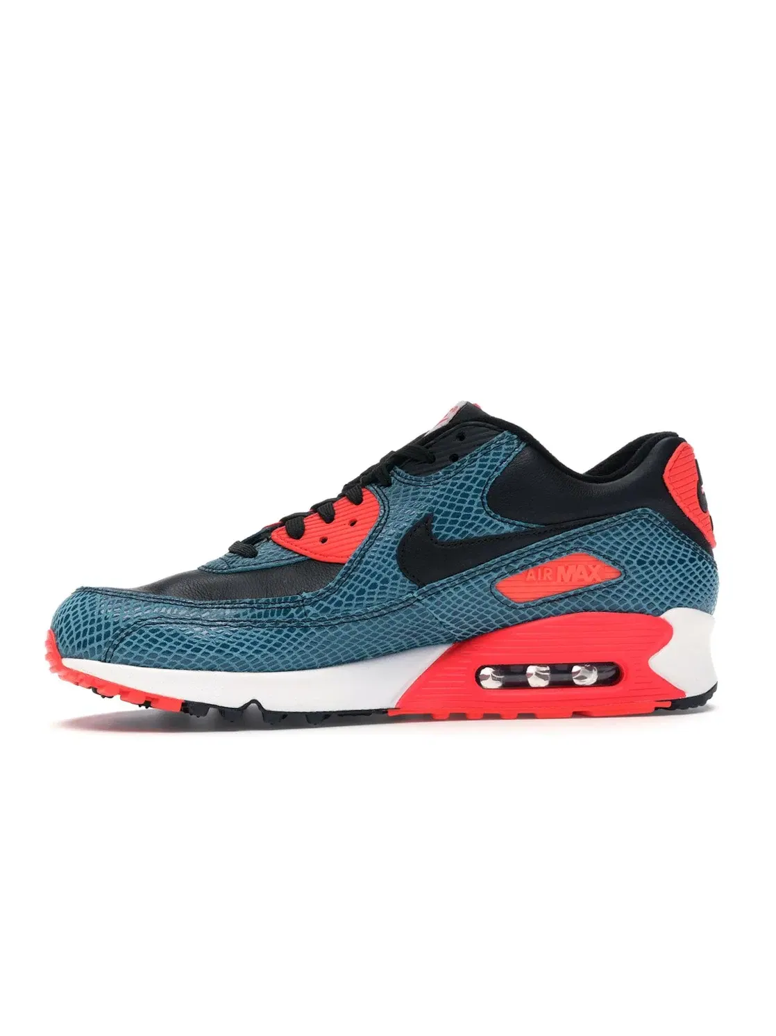 Мужские кроссовки Lifestyle с принтом Nike Air Max 90 Nike — изображение 3 из 4, черный--белый