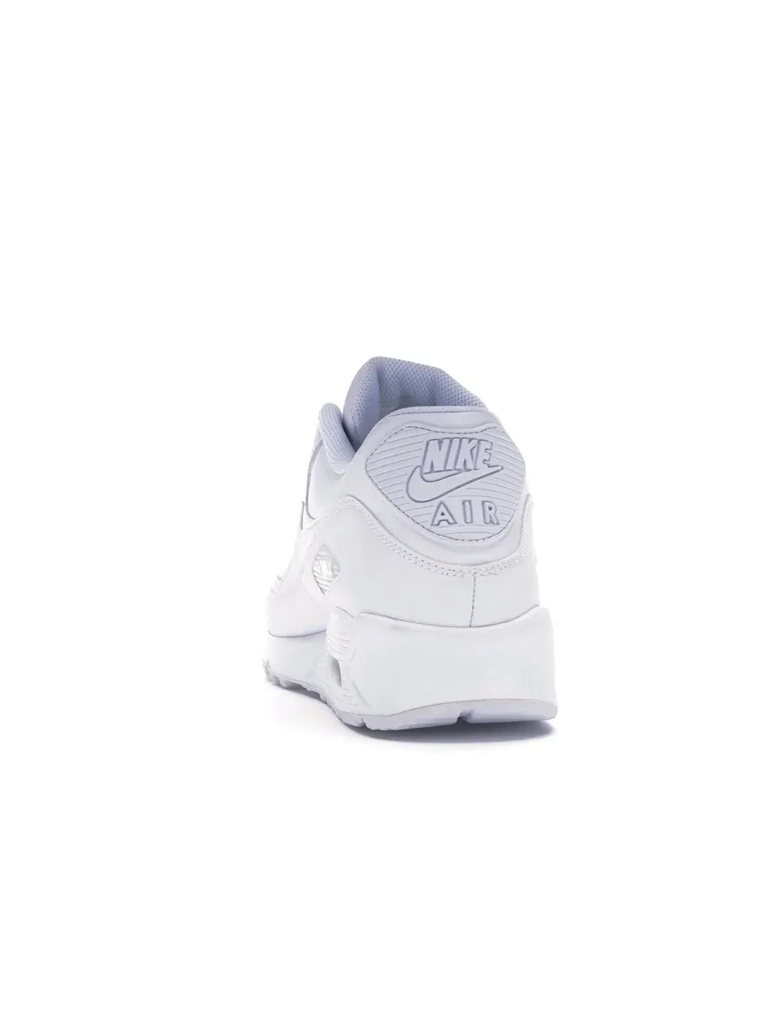 Мужские кроссовки кожаные Nike Air Max 90 — изображение 4 из 4, белый/белый