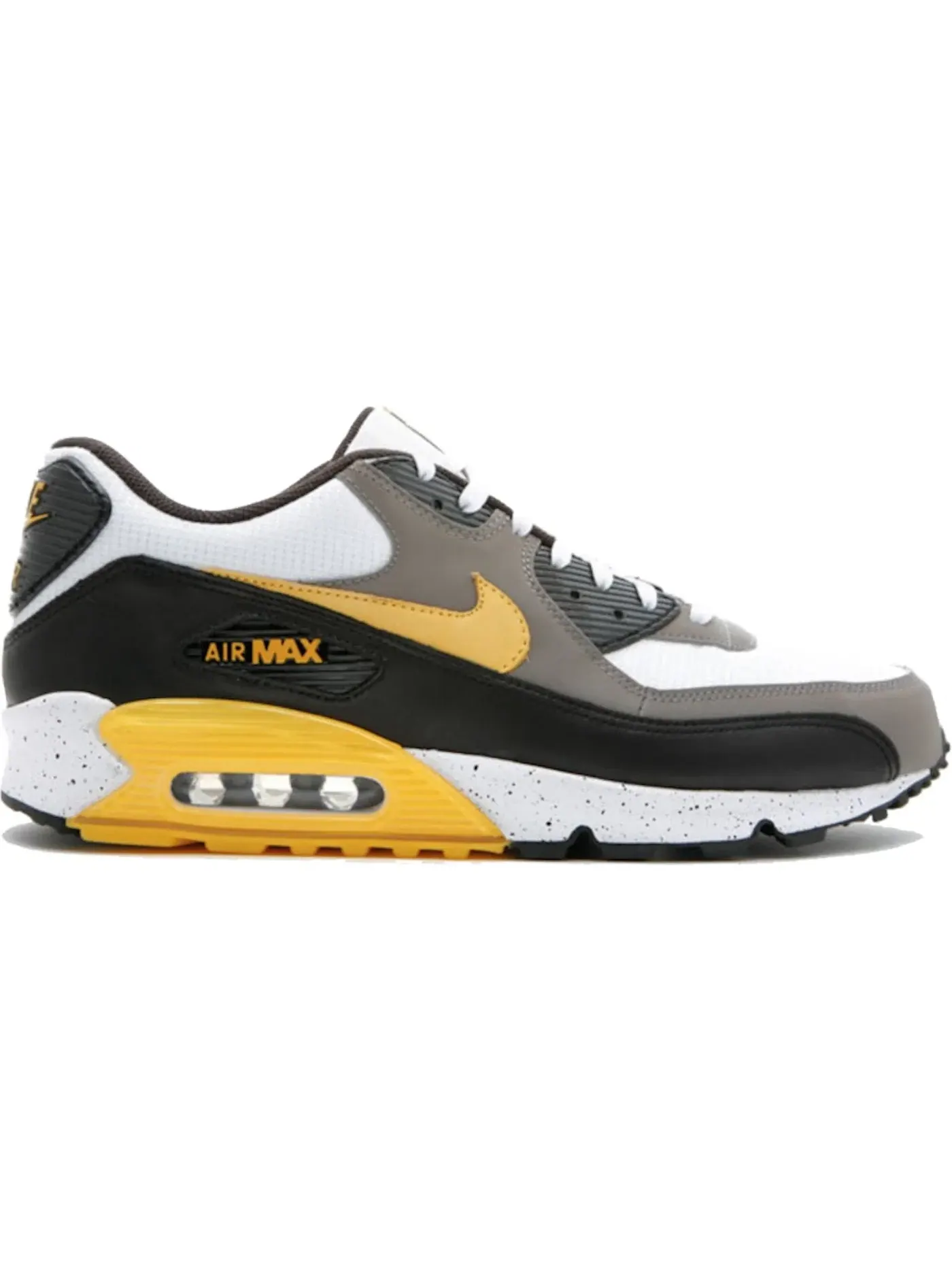 Мужские кроссовки Lifestyle Nike Air Max 90 — изображение 1 из 1, белый/-серый-черный