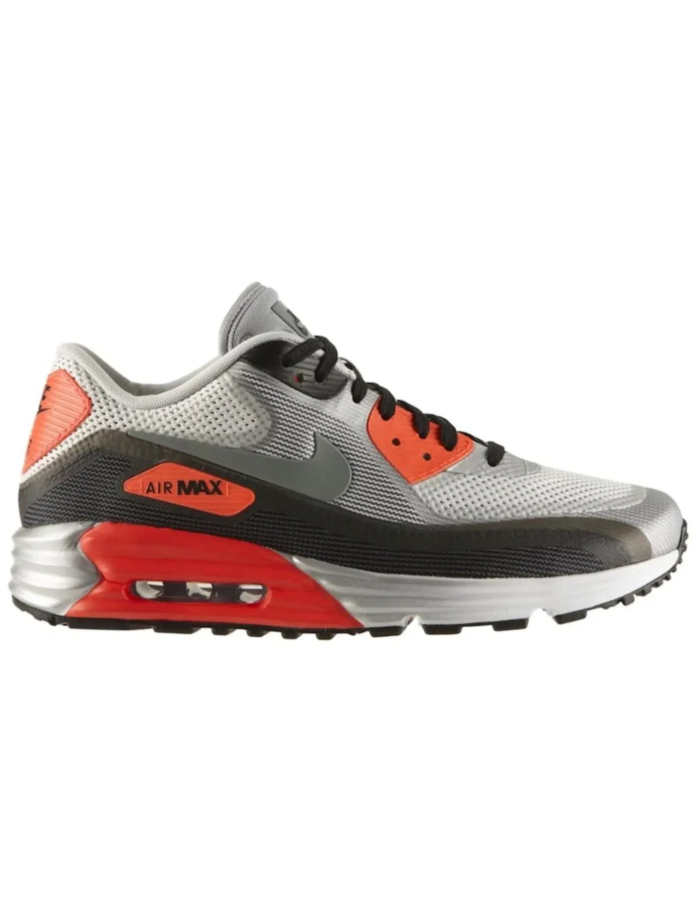 Мужские кроссовки Lifestyle Nike Air Max 90 — изображение 1 из 1, белый/серый-черный