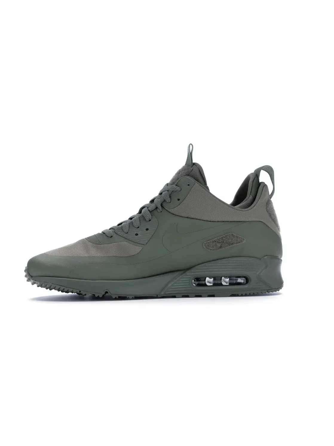 Мужские ботинки с длинным голенищем Nike Air Max 90 Sneakerboot Nike — изображение 3 из 4, зеленый/зеленый