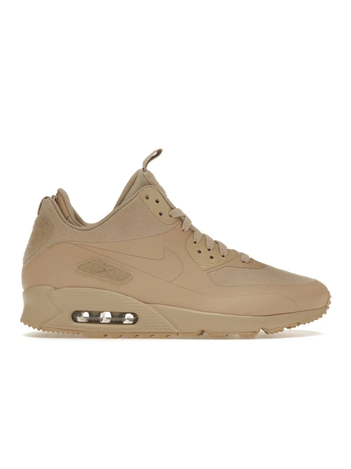 Мужские ботинки кроссовки Nike Air Max 90 Sneakerboot — изображение 1 из 4, песочный/песочный