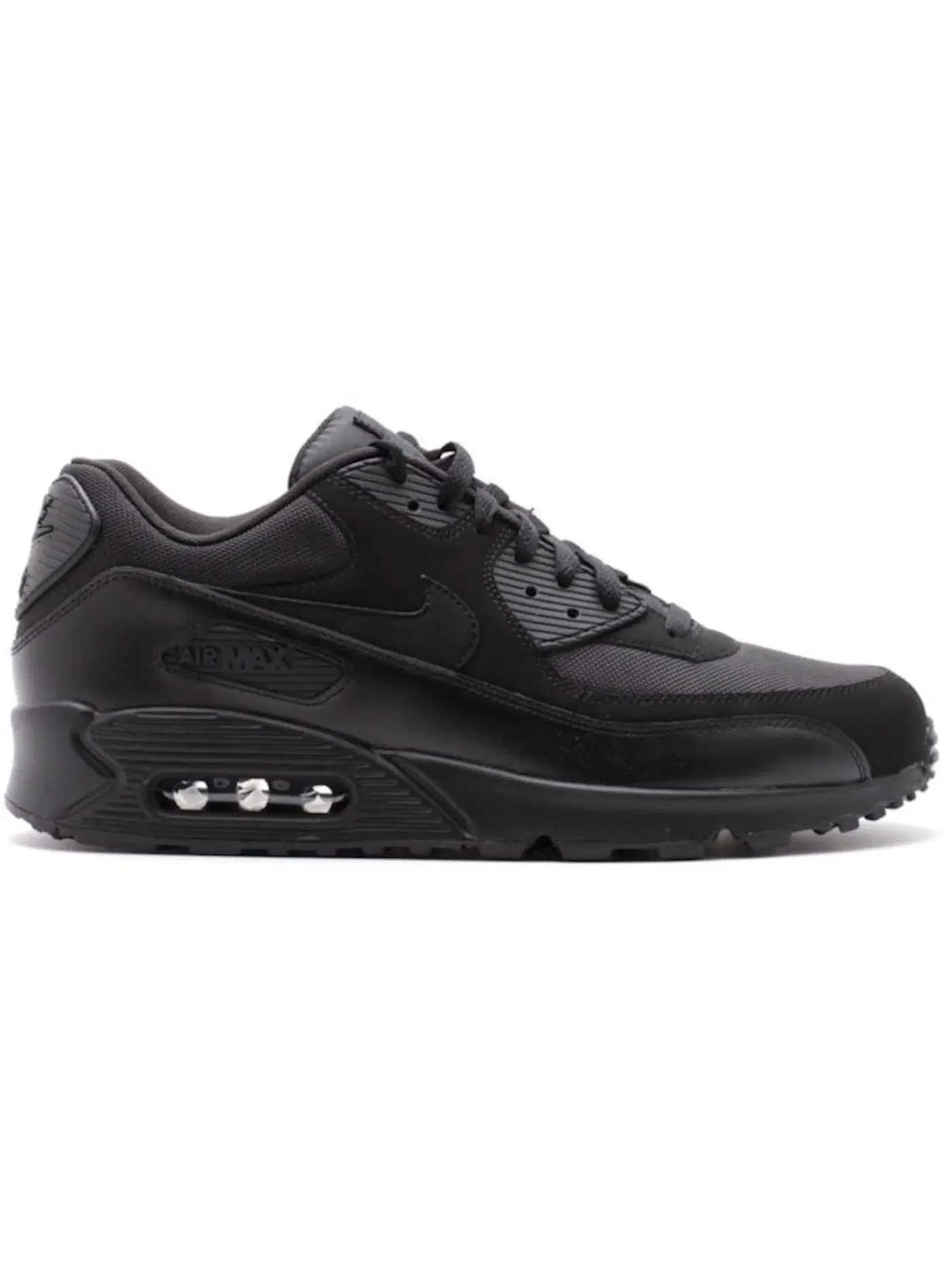 Мужские кроссовки Lifestyle Nike Air Max 90 — изображение 1 из 1, черный/черный-черный