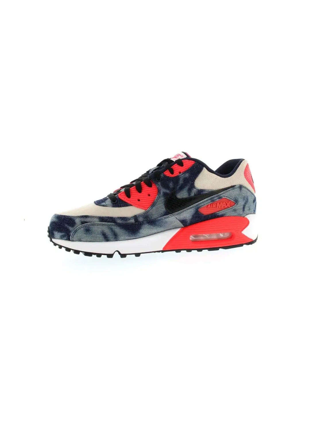 Мужские кроссовки Lifestyle Nike Air Max 90 — изображение 3 из 4, темно-синий/черный-белый