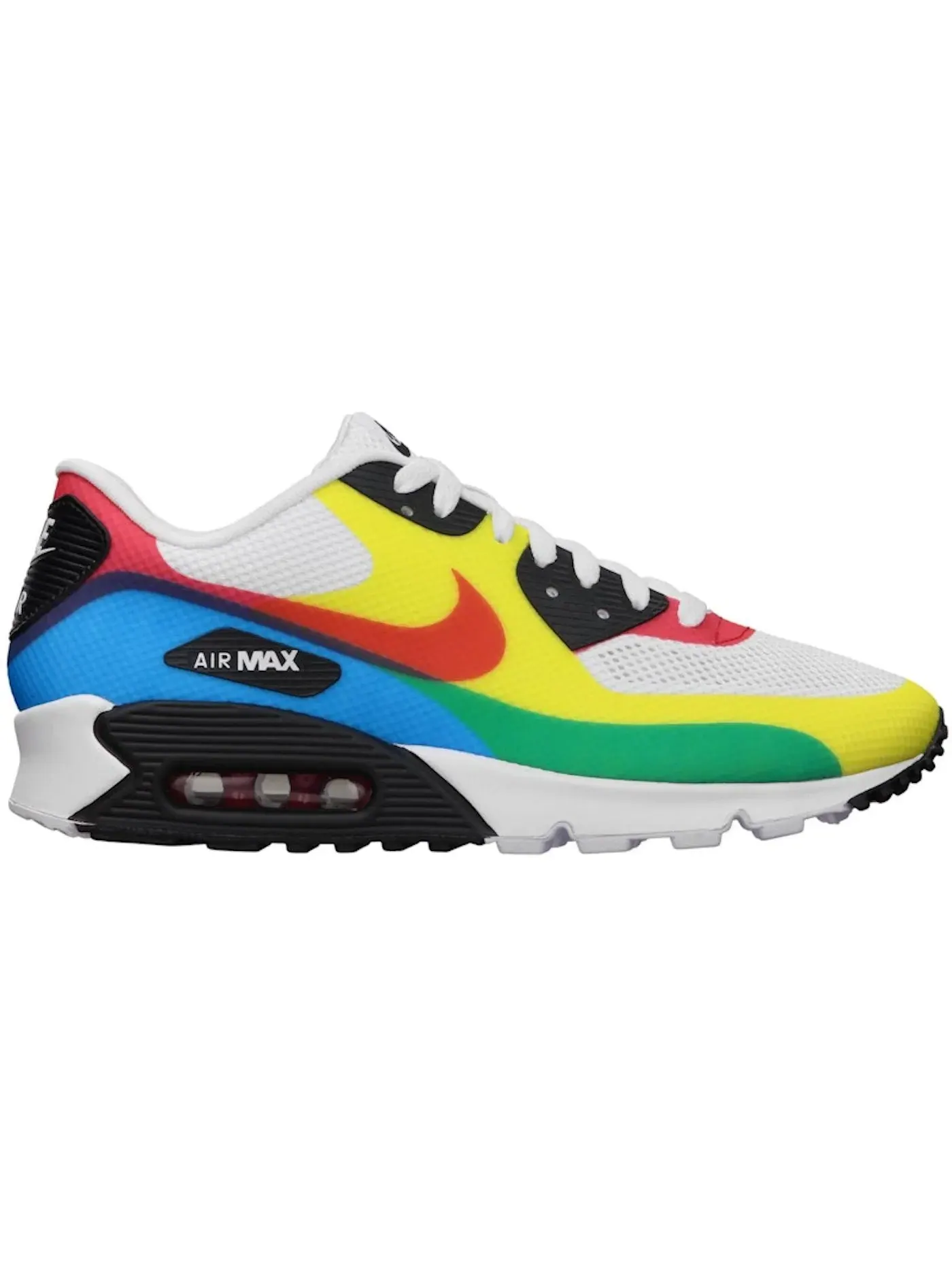 Мужские кроссовки Lifestyle Nike Air Max 90 — изображение 1 из 1, белый/красный