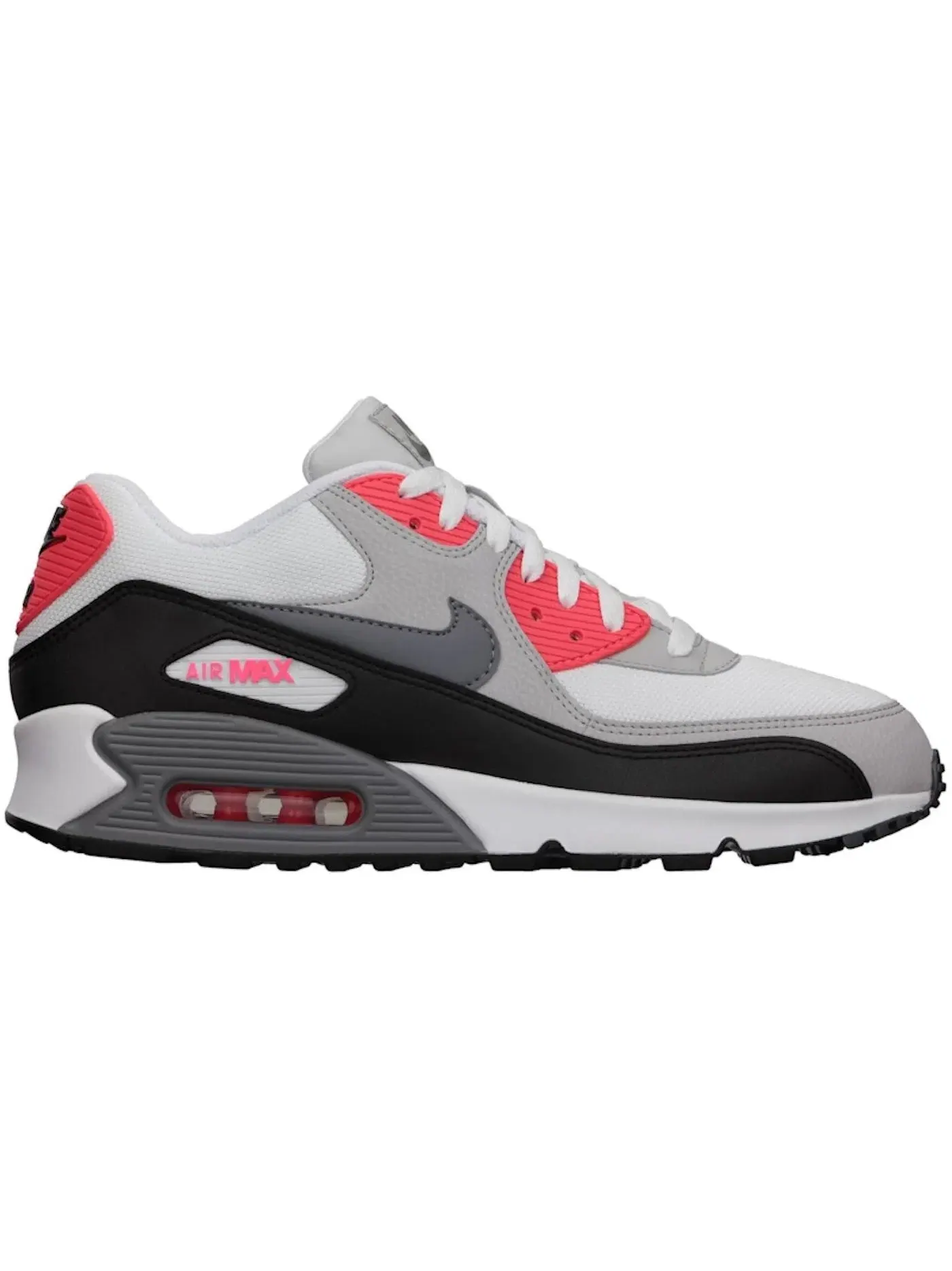 Мужские кроссовки Lifestyle Nike Air Max 90 — изображение 1 из 1, белый/серый-серый-черный