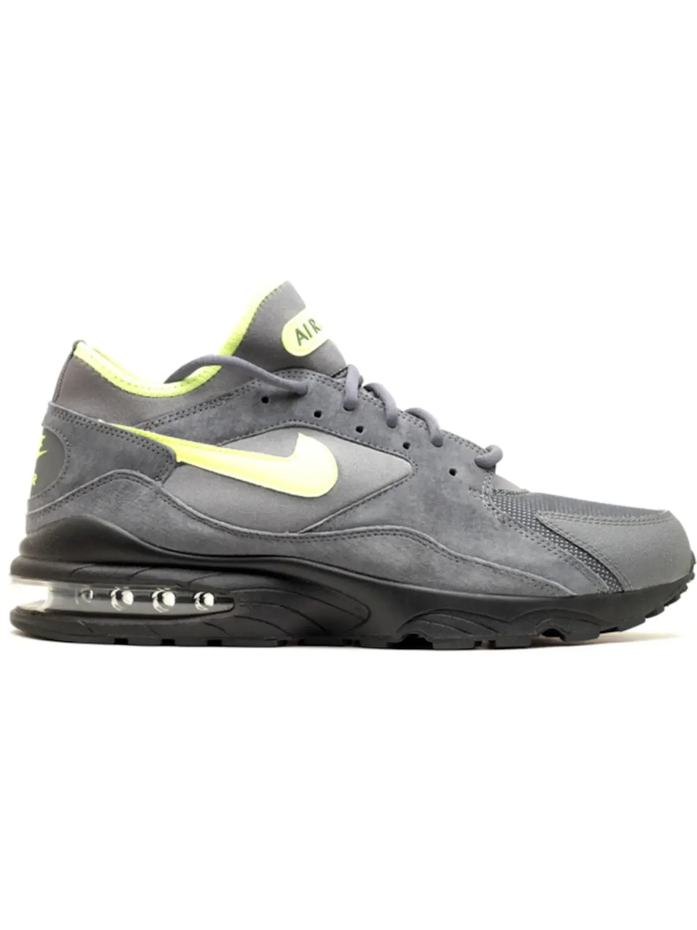 Мужские кроссовки Lifestyle Nike Air Max 93 — изображение 1 из 1, темный серый/-черный