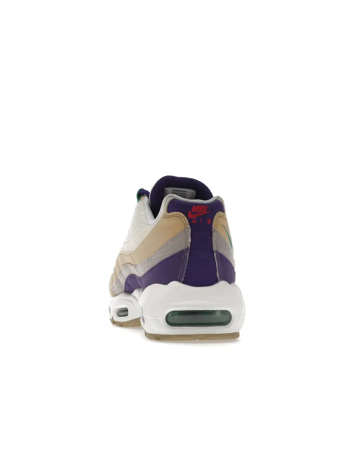 Мужские кроссовки для повседневной носки Nike Air Max 95, Sesame/Coconut Milk/Phantom/Washed Teal — изображение 4 из 4