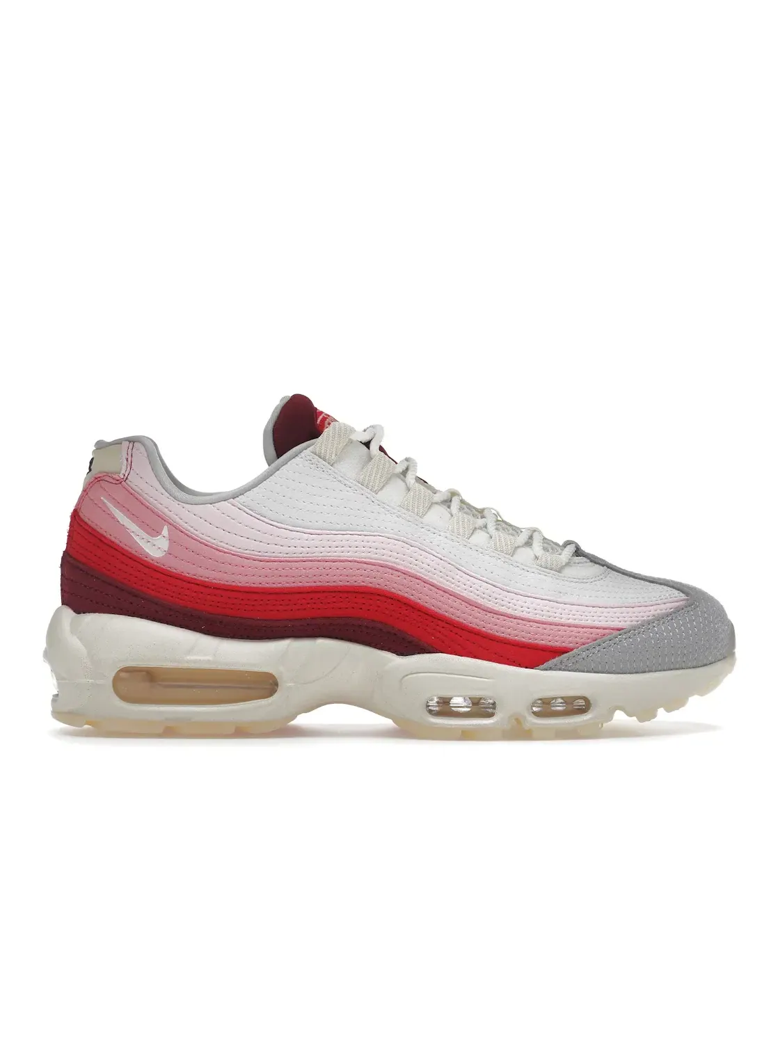 Мужские кроссовки с цветовой блокировкой Nike Air Max 95 — изображение 1 из 4, красный/белый/красный