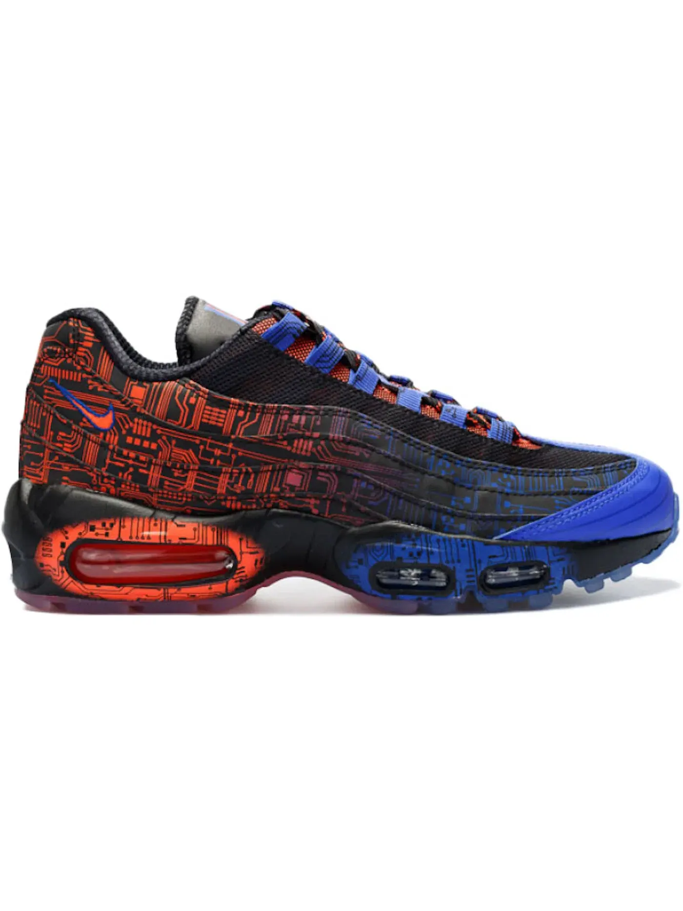 Детские кроссовки Lifestyle Nike Air Max 95 — изображение 1 из 1, черный/черный-яркий