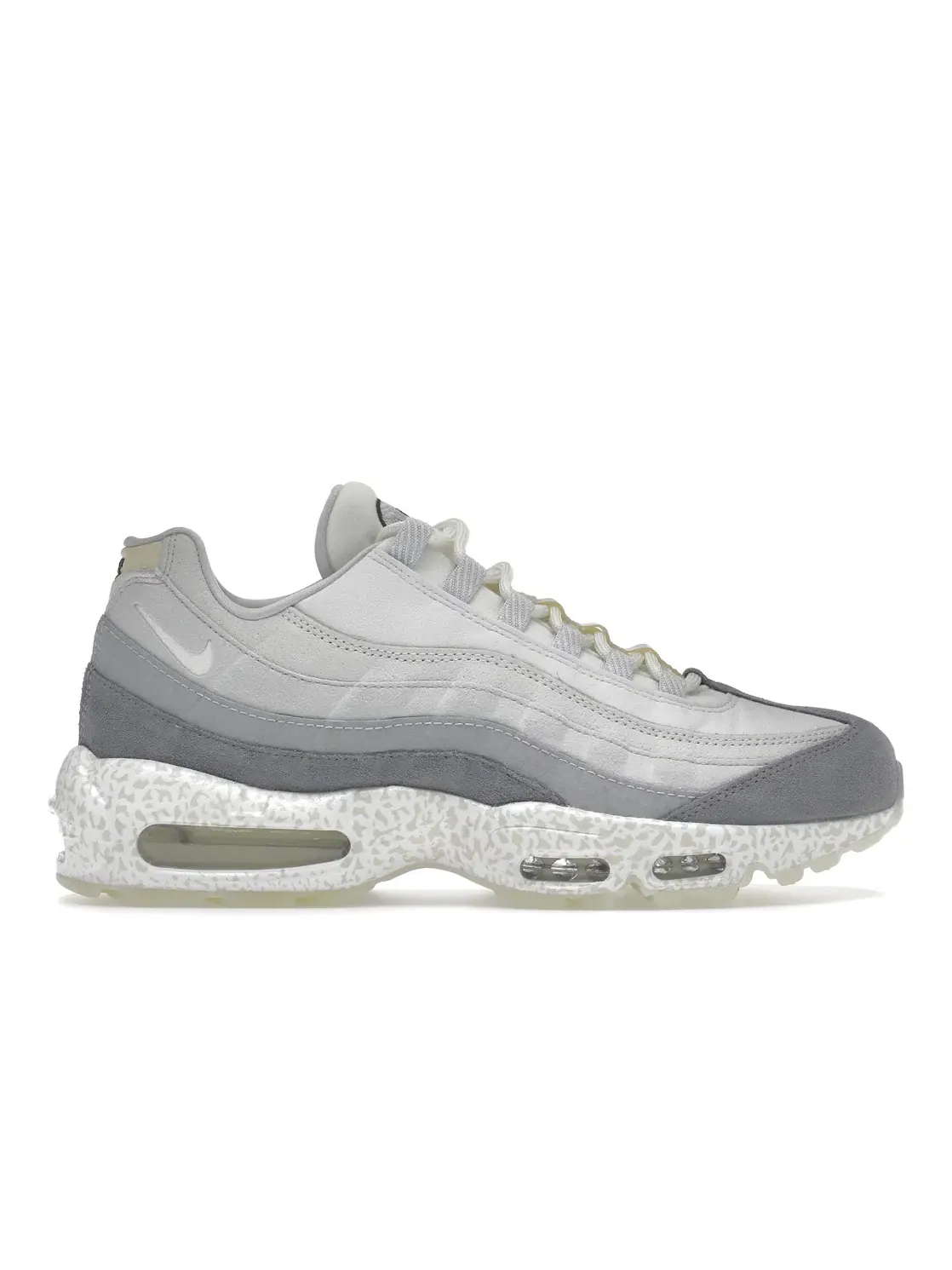 Мужские кроссовки Lifestyle с анатомическим дизайном Nike Air Max 95 — изображение 1 из 4, белый/светлый-серый