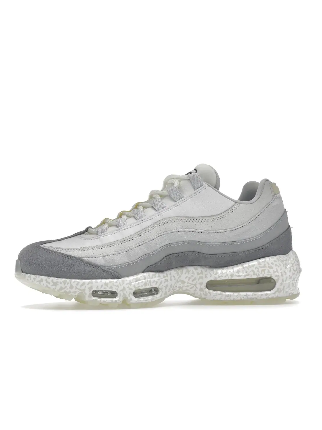 Мужские кроссовки Lifestyle с анатомическим дизайном Nike Air Max 95 — изображение 3 из 4, белый/светлый-серый