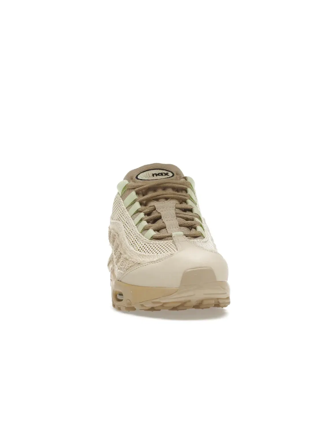 Мужские кроссовки Lifestyle с текстурированной кожи Nike Air Max 95 PRM — изображение 2 из 4, черный