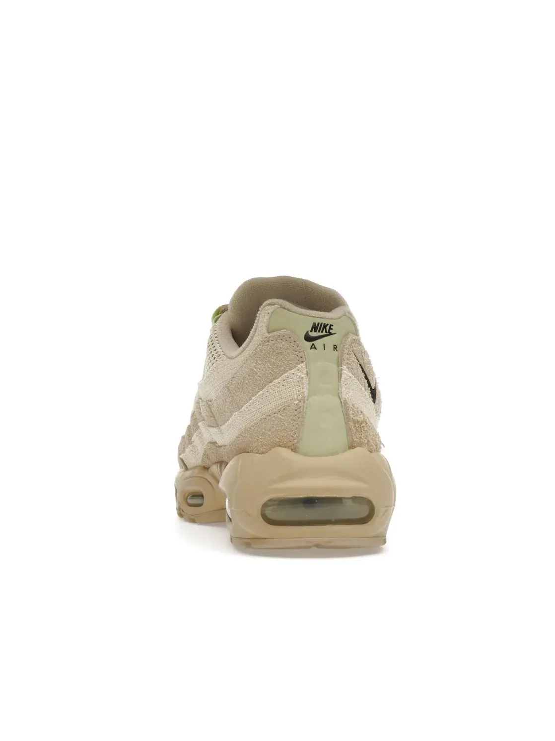 Мужские кроссовки Lifestyle с текстурированной кожи Nike Air Max 95 PRM — изображение 4 из 4, черный