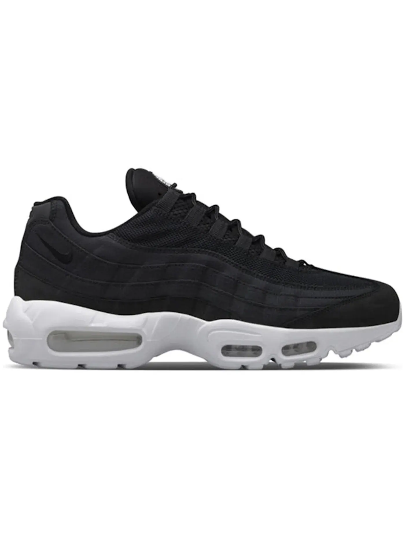 Мужские кроссовки Lifestyle Nike Air Max 95 — изображение 1 из 1, черный/белый