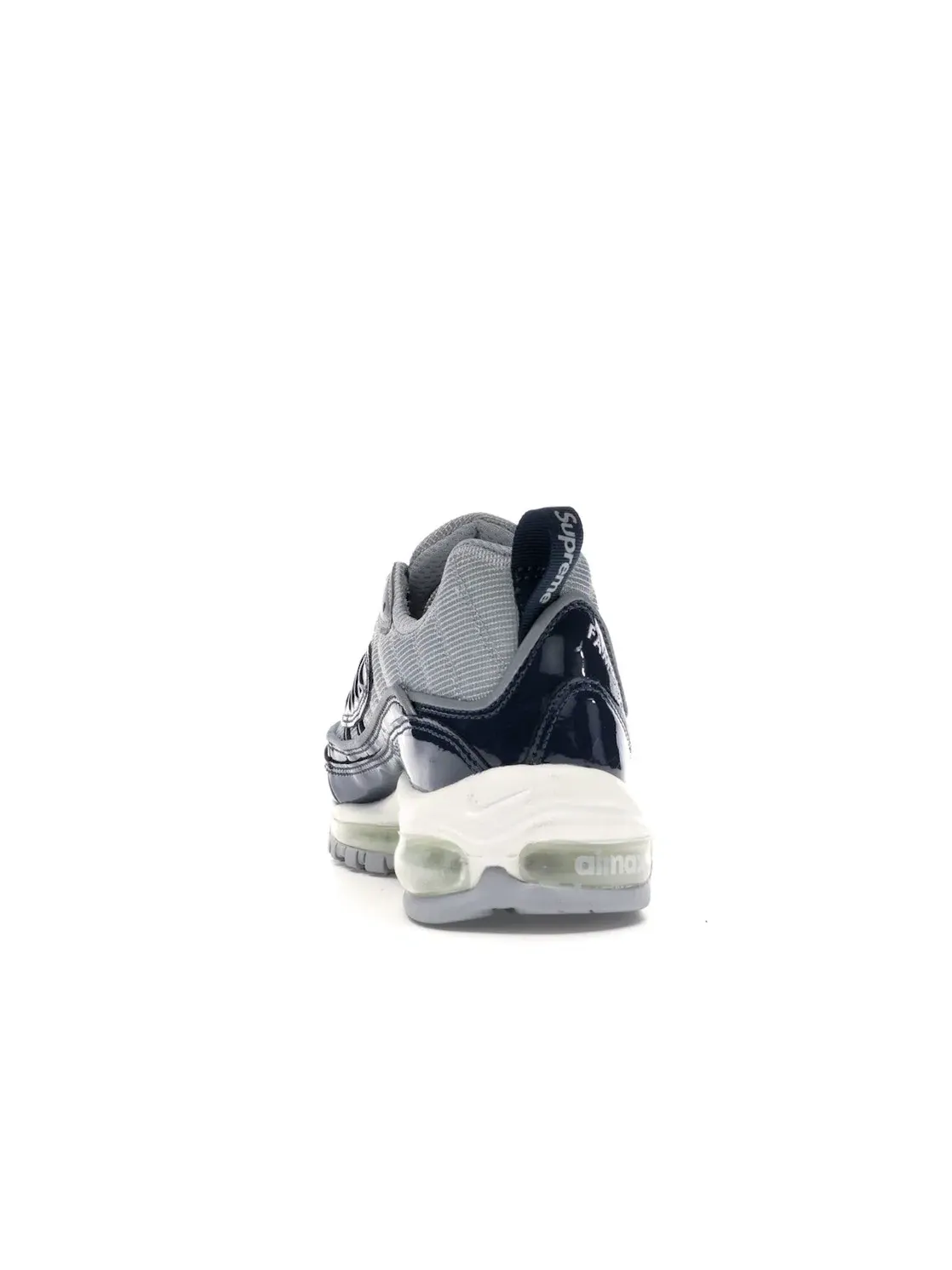 Мужские кроссовки с коллаборацией Nike и Supreme модель Nike Air Max 98 Nike — изображение 4 из 4, серебристый белый