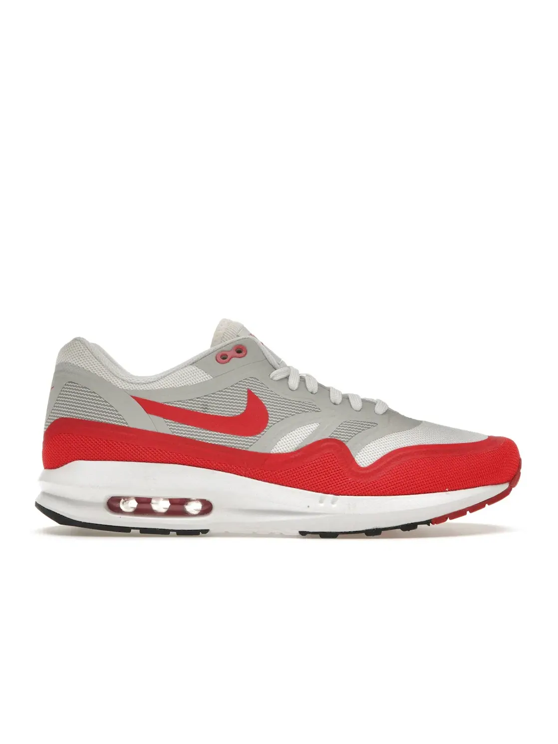Мужские кроссовки для повседневной носки Nike Air Max Lunar 1 Nike — изображение 1 из 4, белый/красный серый